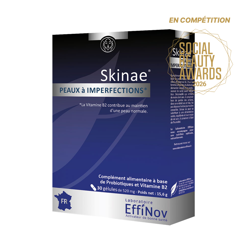 Effinov Nutrition Skinae Peaux à imperfections 30 gélules