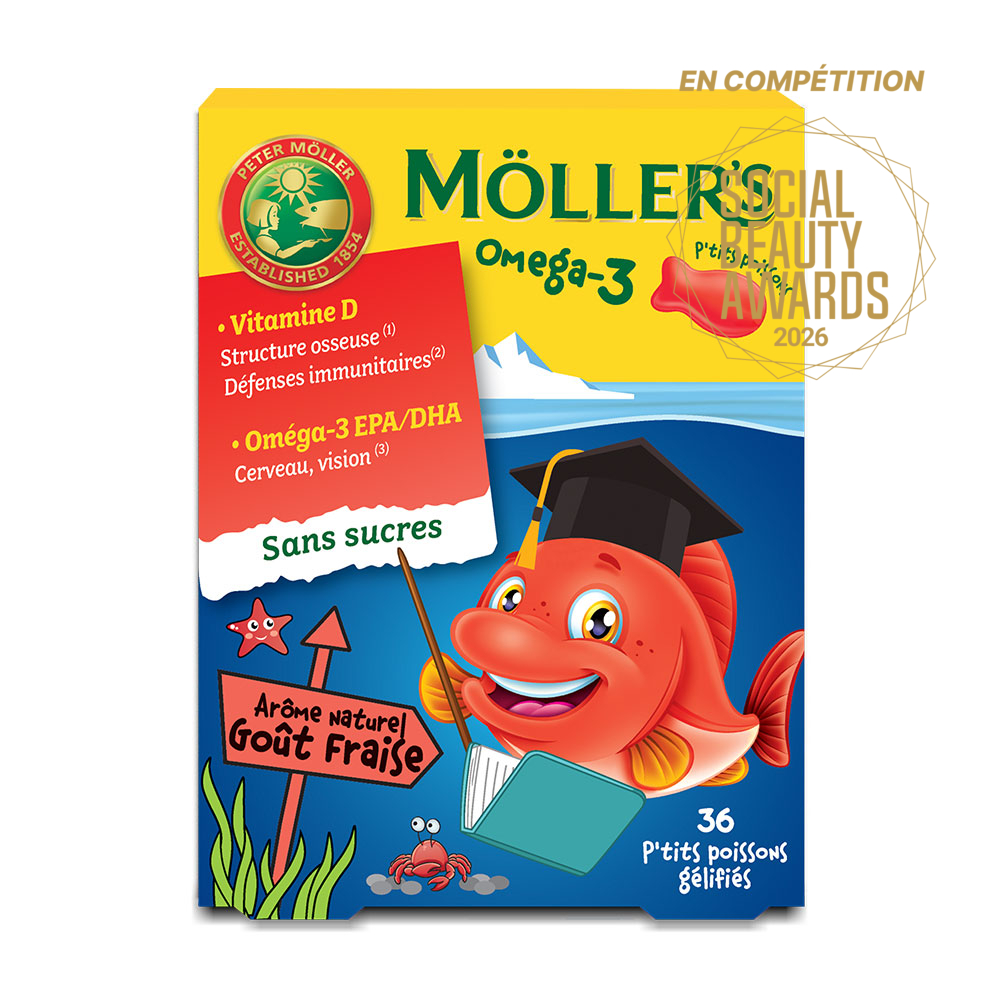 Moller'S Oméga-3 Pequeños peces 36 cápsulas