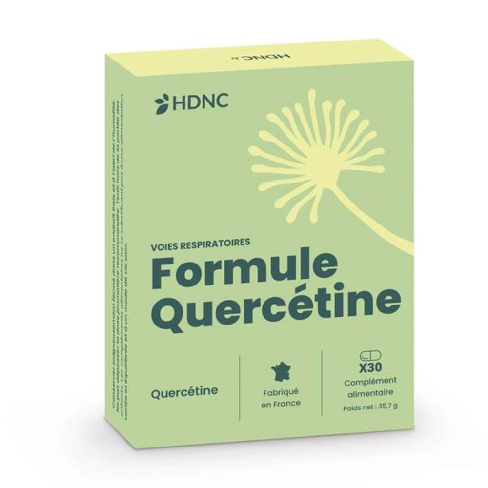 HDNC Fórmula quercetina vías respiratorias 30 cápsulas