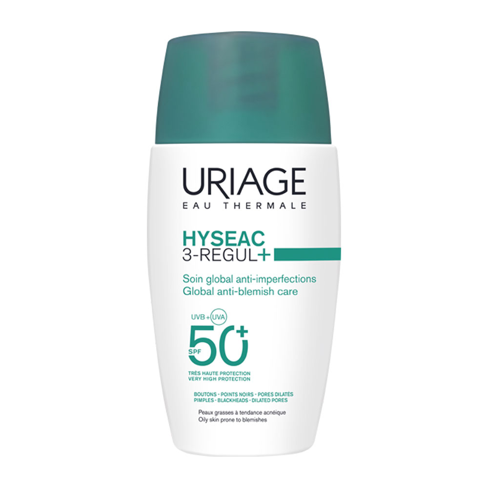 Uriage Hyseac 3-Regul+ Cuidado global antiimperfecciones SPF50+ 50 ml