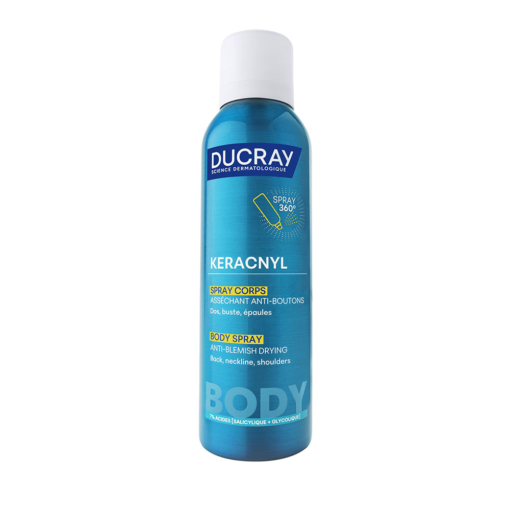 Ducray Keracnyl Spray corporal secante antiimperfecciones 150 ml