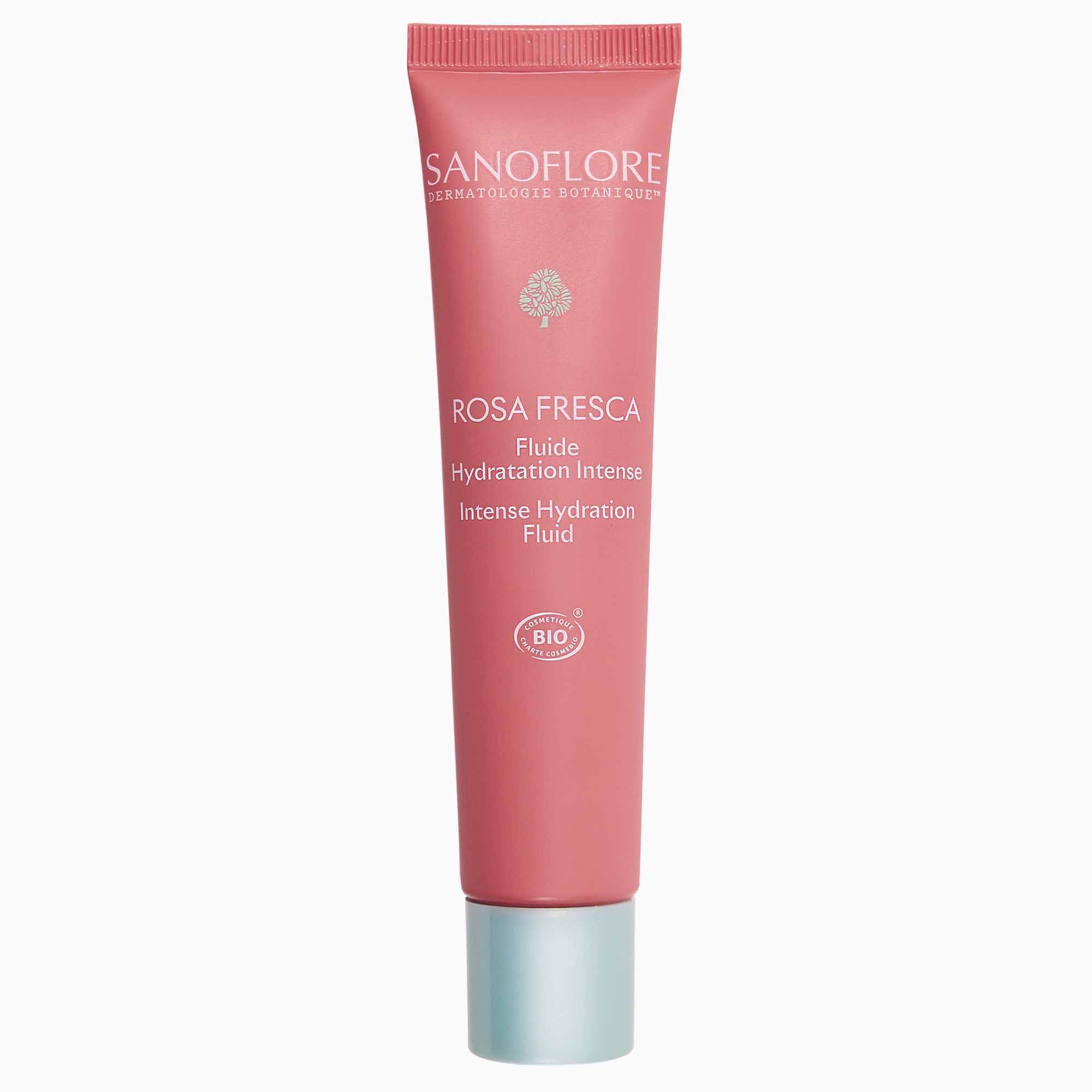 Sanoflore Rosa Fresca Fluido hidratación intensa bio 40 ml