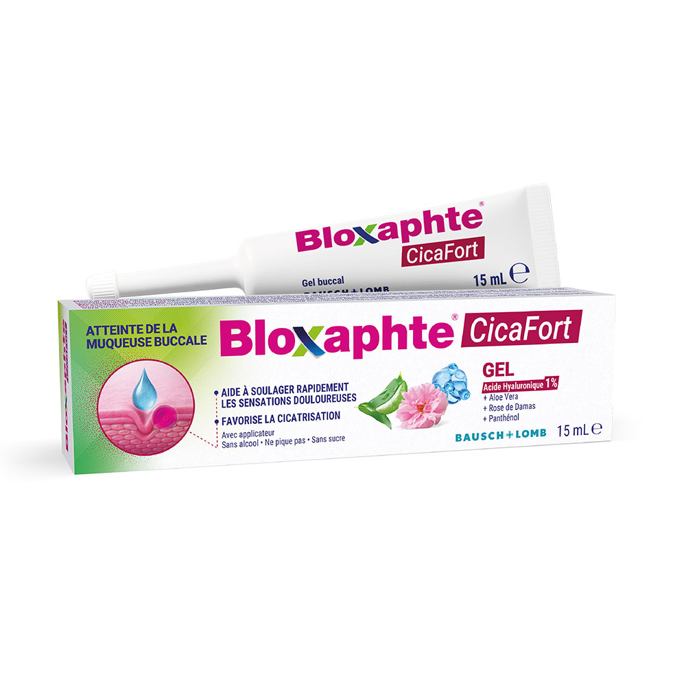 Bausch&Lomb Cicafort gel ácido hialurónico 1% Bloxaphte 15 ml