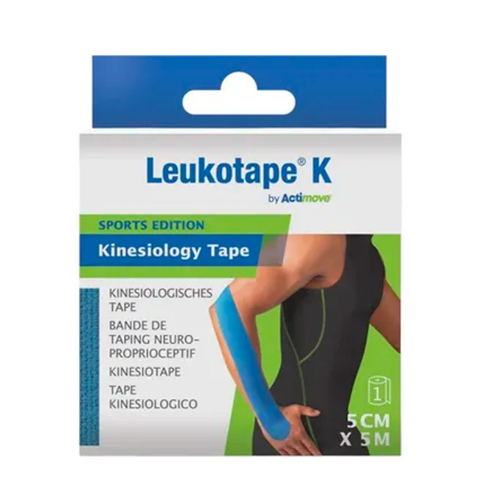 Actimove Leukotape® Venda adhesiva elástica 5mx5cm azul 1 unidad