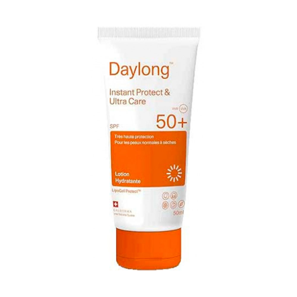 Galderma Daylong Instant Protect & Ultra Care loción hidratante SPF50+ 50 ml