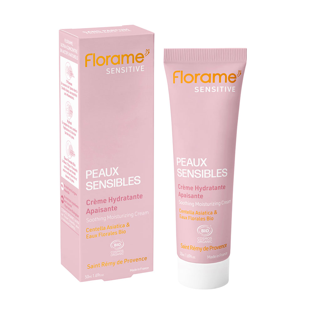 Florame Crema hidratante apaisante bio piel sensible 50 ml