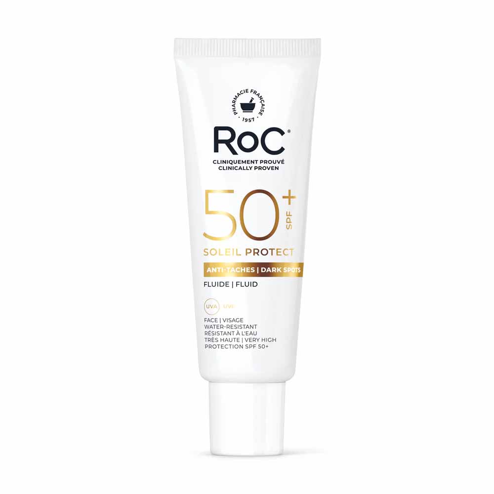 Roc Soleil Protect Fluido antimanchas SPF50+ rosto 50 ml