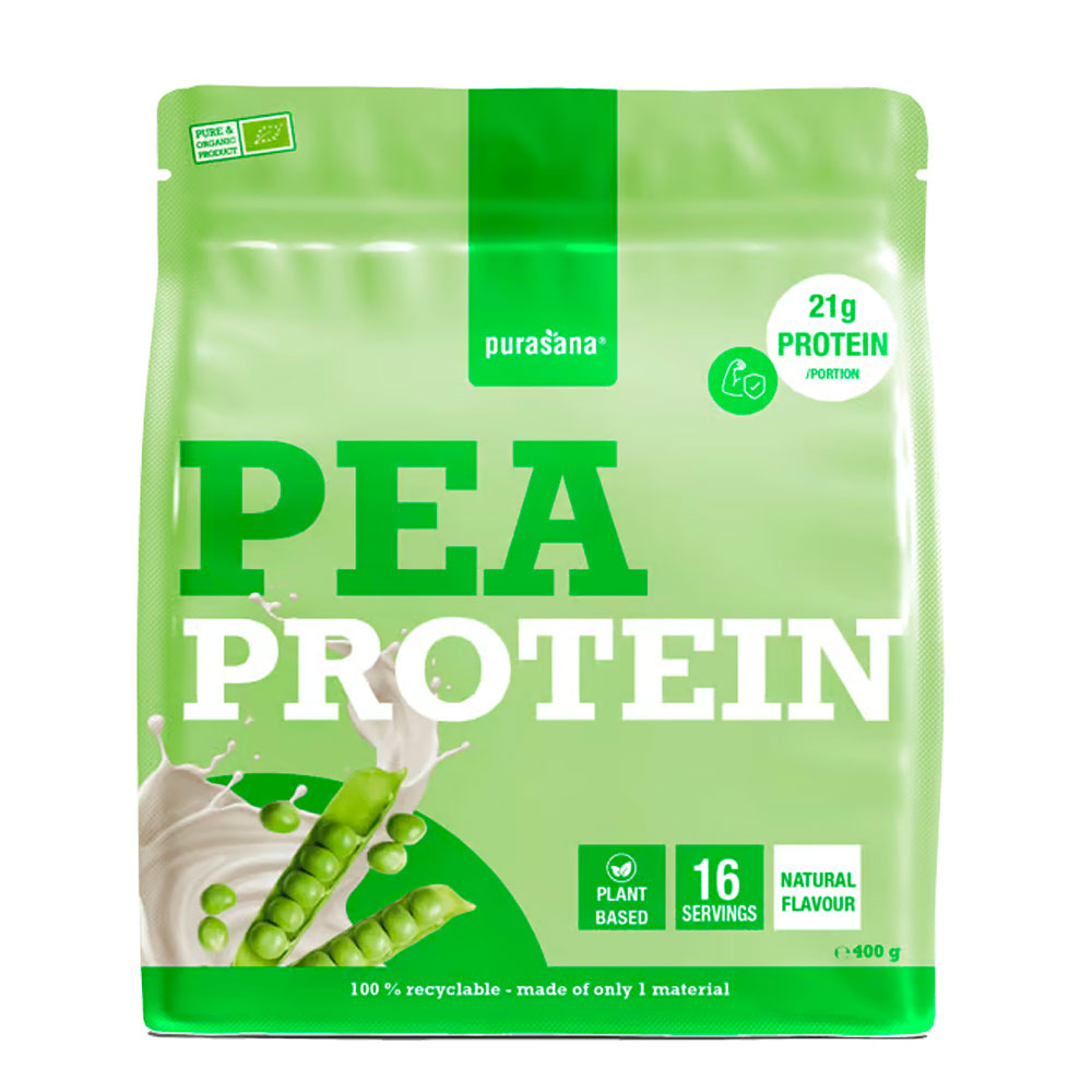 Purasana Proteínas vegetales de guisante bio 400 g
