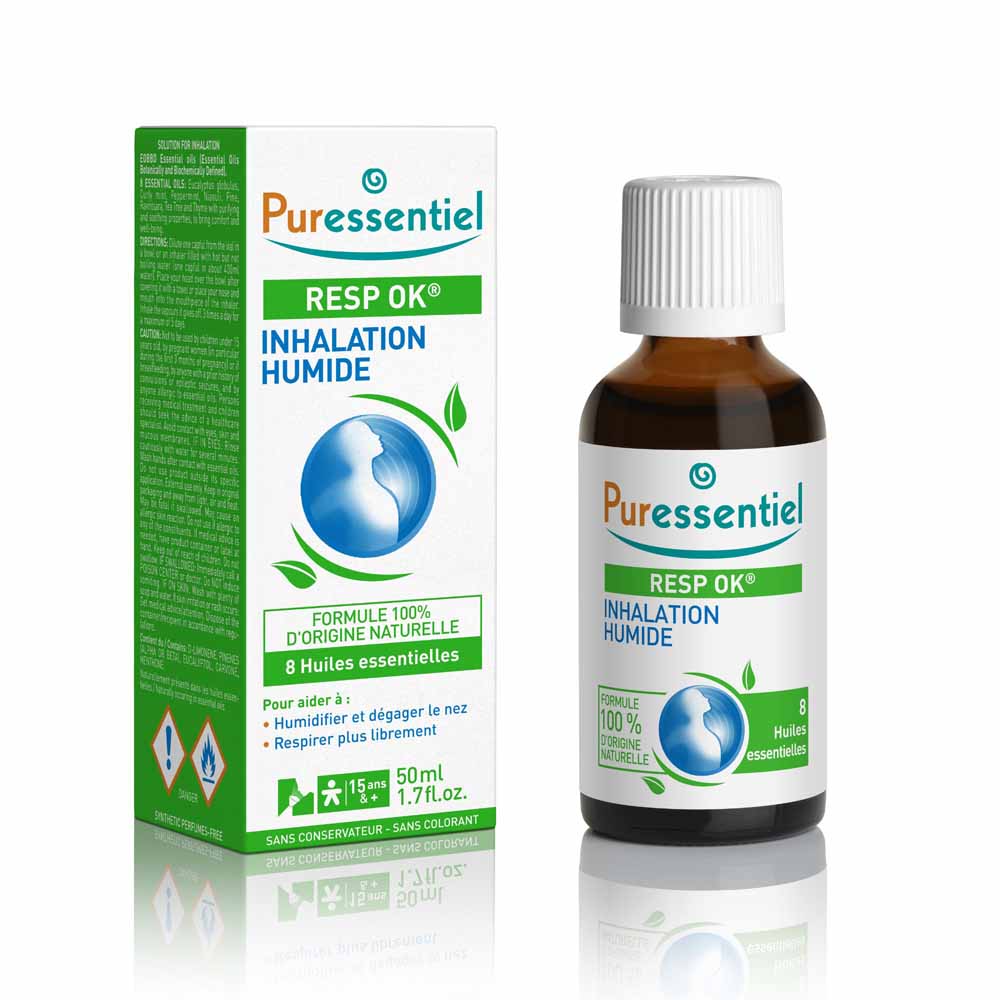Puressentiel Respiración Solución inhalación húmeda 50 ml