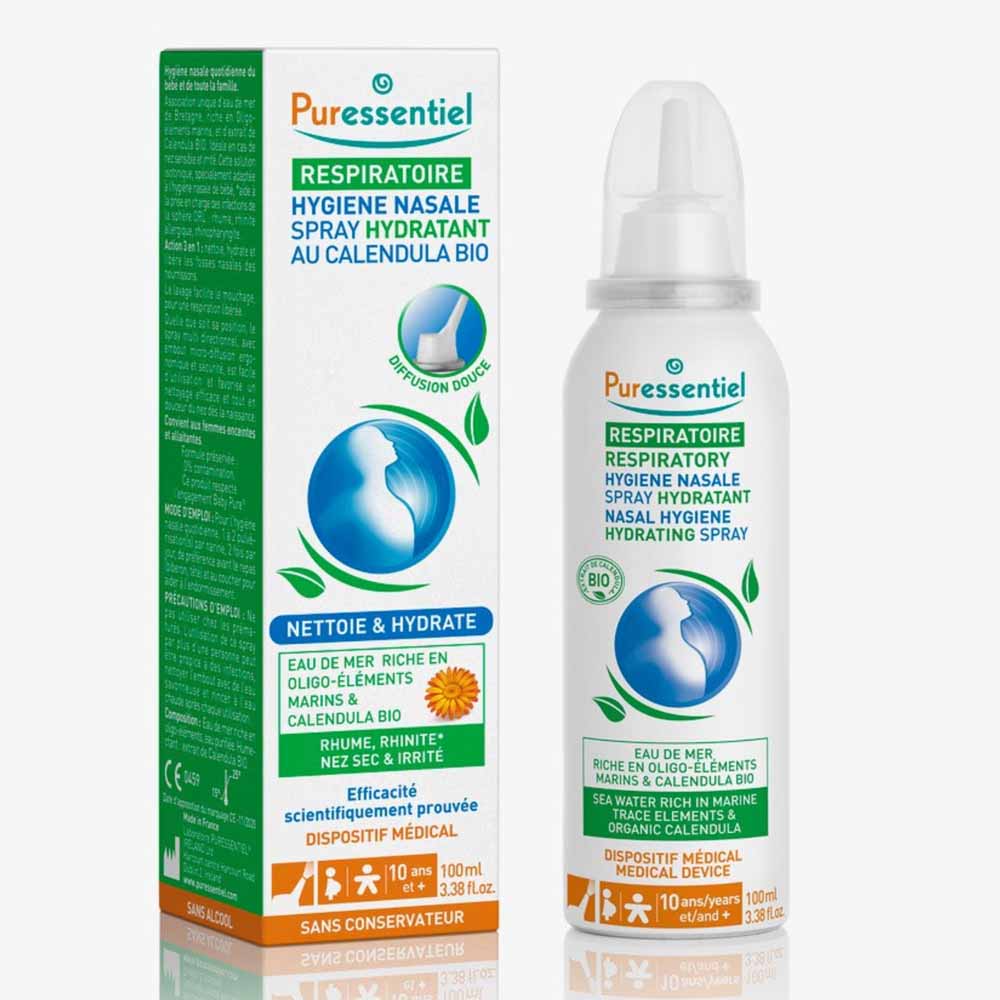 Puressentiel Respiración Higiene Nasal Hidratante Spray 100ml Respiración 100 ml