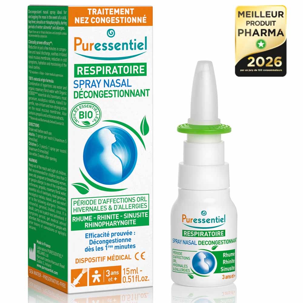 Puressentiel Respiración Spray Nasal Hipertonico Respiracion 15ml