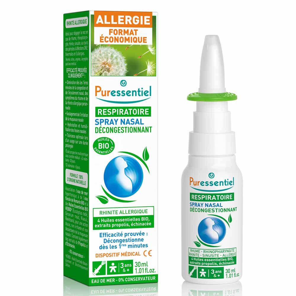 Puressentiel Respiración Spray Nasal Hipertonico Respiracion 30ml