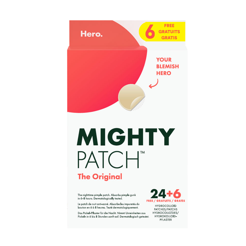 Hero Mighty Patch Parches nocturnos antiacné The Original 24 unidades