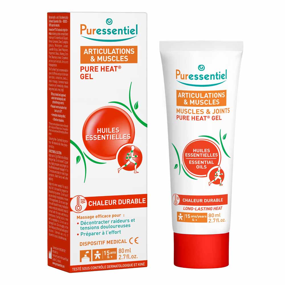 Puressentiel Articulaciones y Músculos Gel calor puro 80 ml