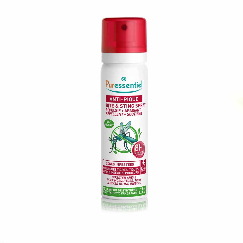 Puressentiel Antipic Spray repelente y calmante antimosquitos 75ml