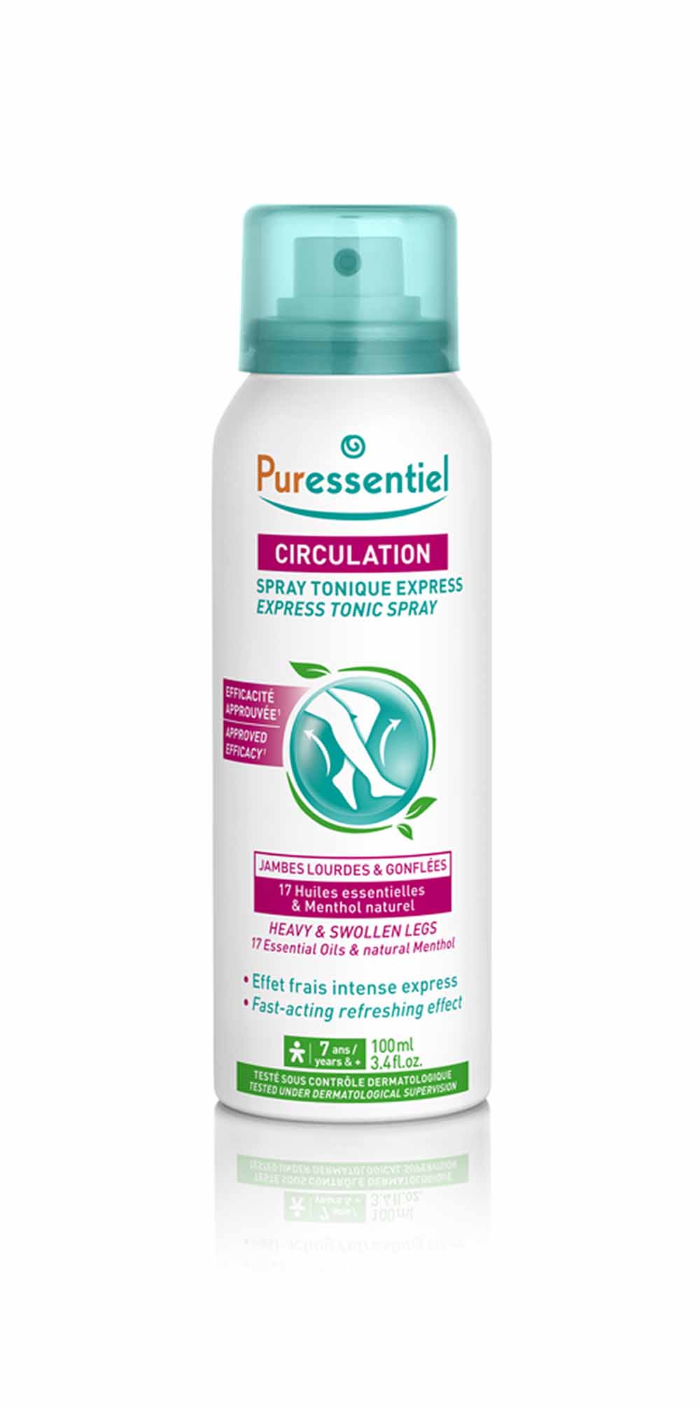 Puressentiel Circulación Circulacion Spray Con Expres 17 Aceites Esenciales 100ml