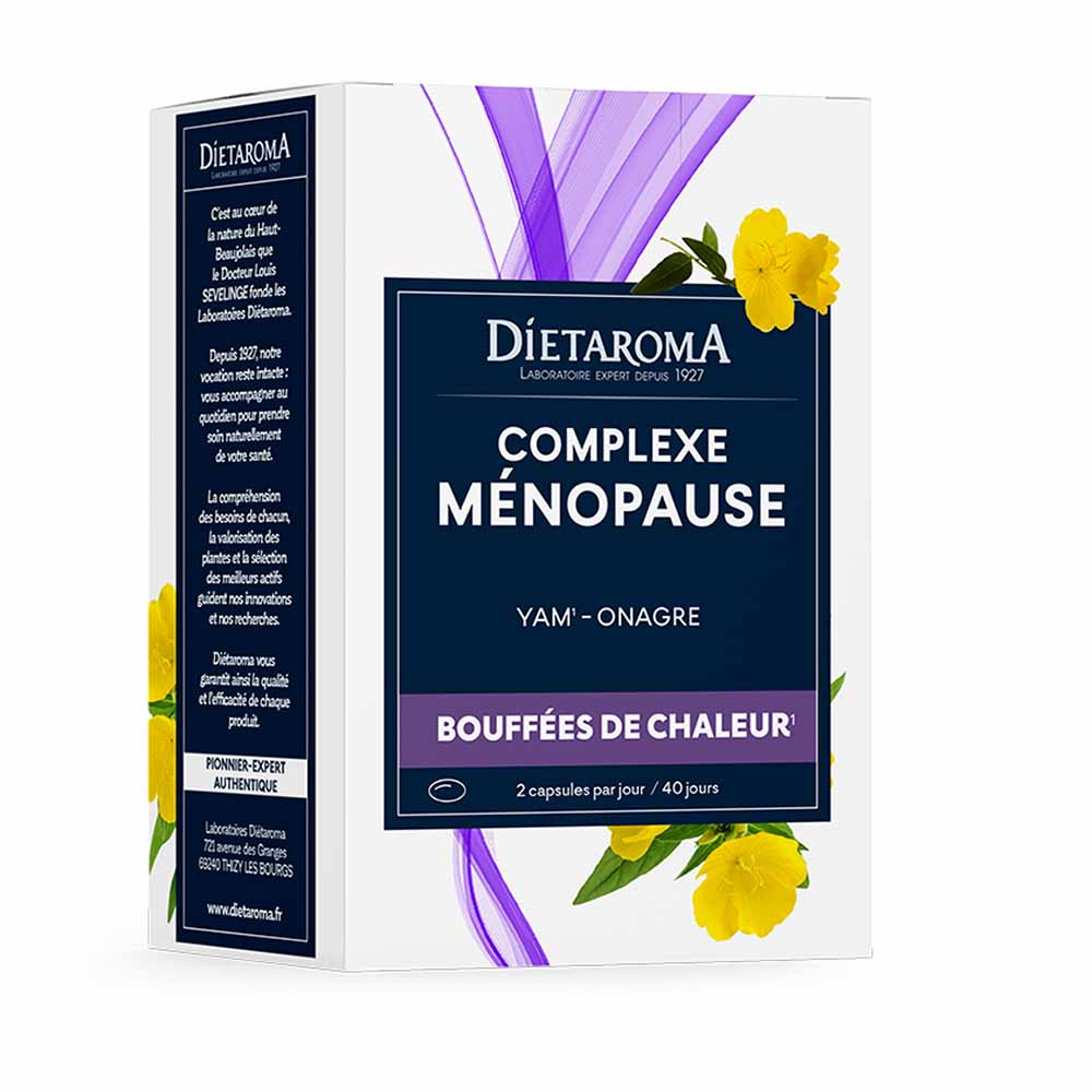 Dietaroma Complejo menopausia Yam-Onagre 80 cápsulas