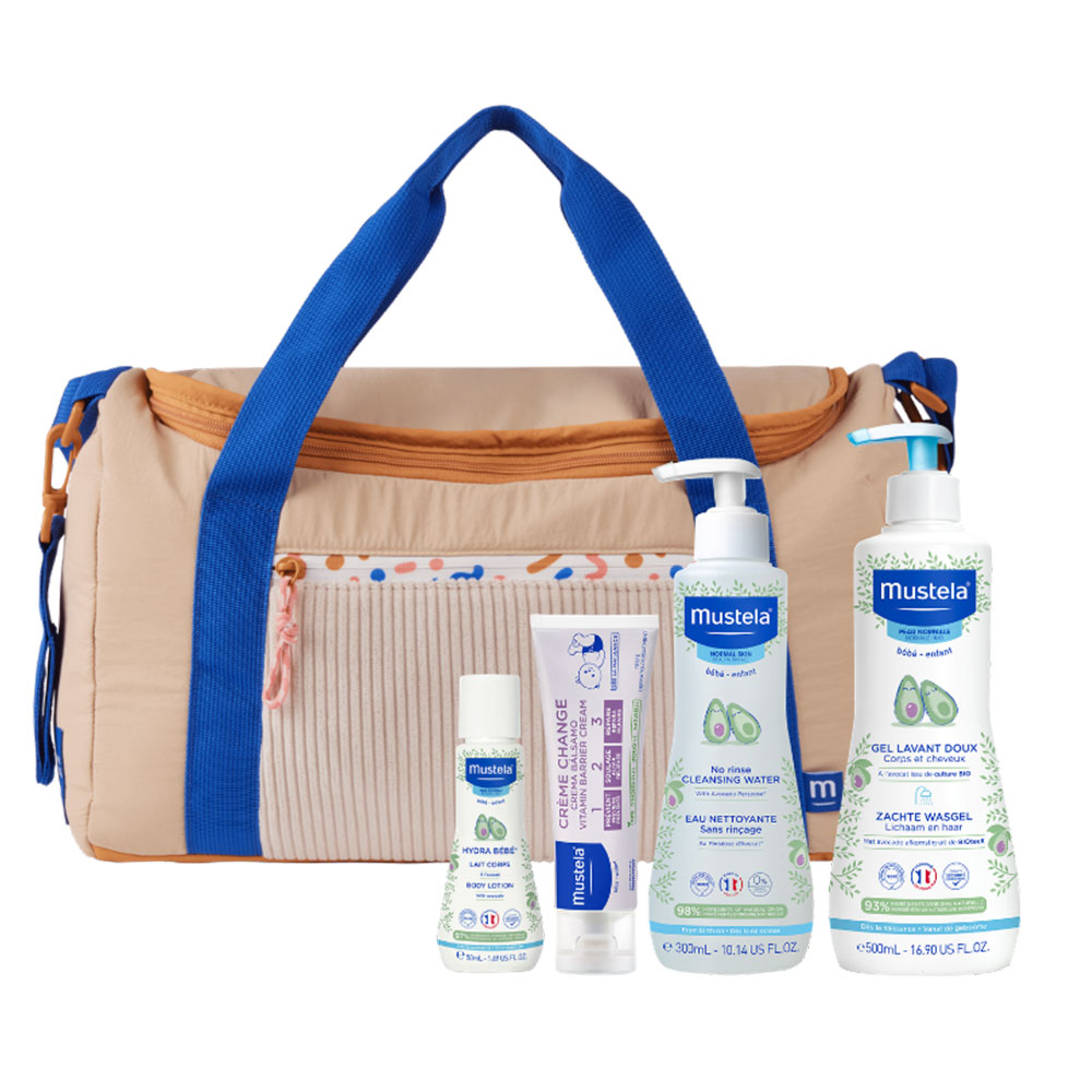 Mustela Bolsa de pañales primeros productos