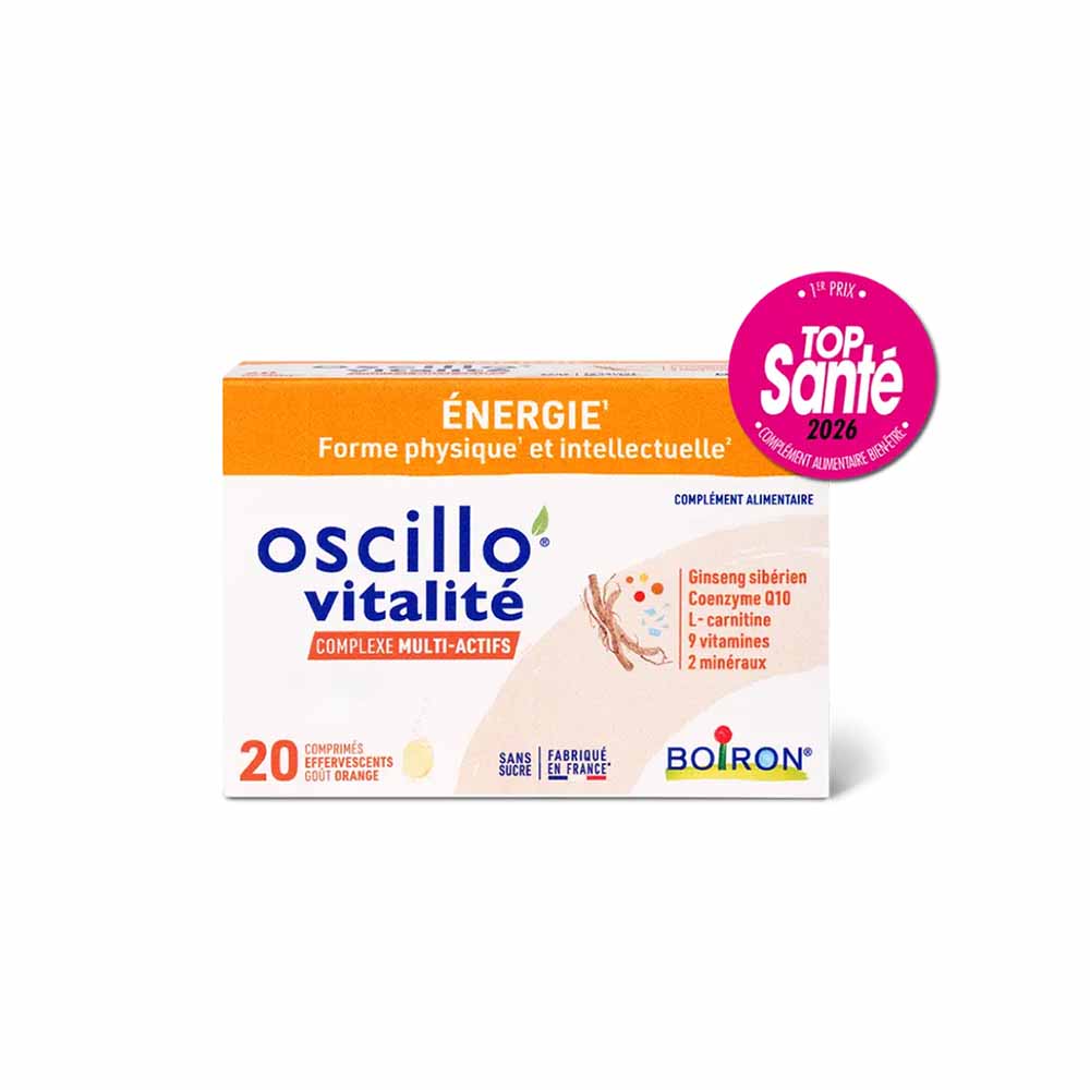 Boiron Oscillo’ Vitalidad adultos 20 comprimidos efervescentes