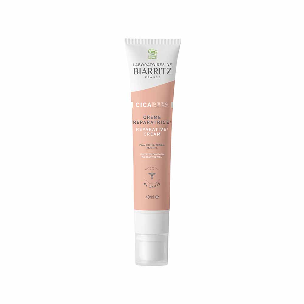 Laboratoires De Biarritz Tratamiento reparador Crema Reparadora Pieles Irritadas O Reactivas Bio Peaux irritées ou réactives 40ml