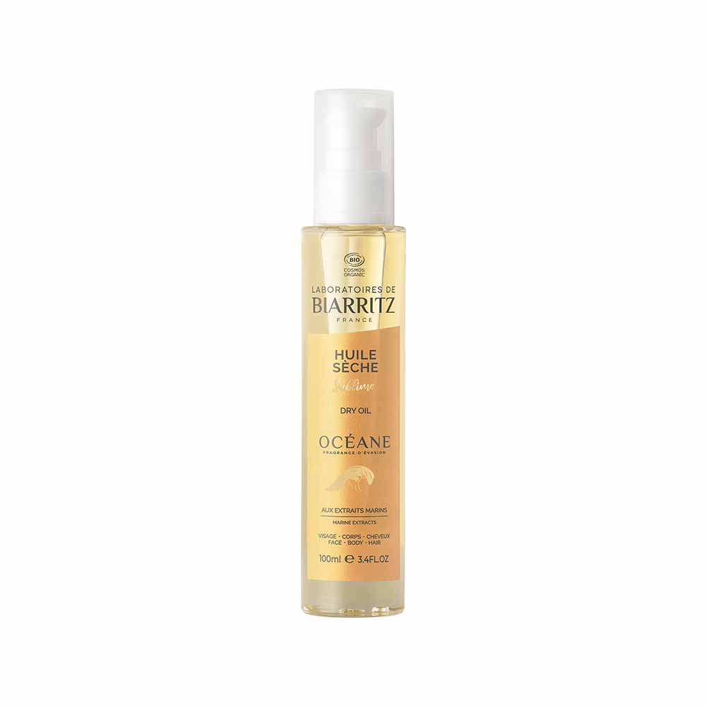 Laboratoires De Biarritz Océane Aceite seco rostro, cuerpo y cabello 100 ml