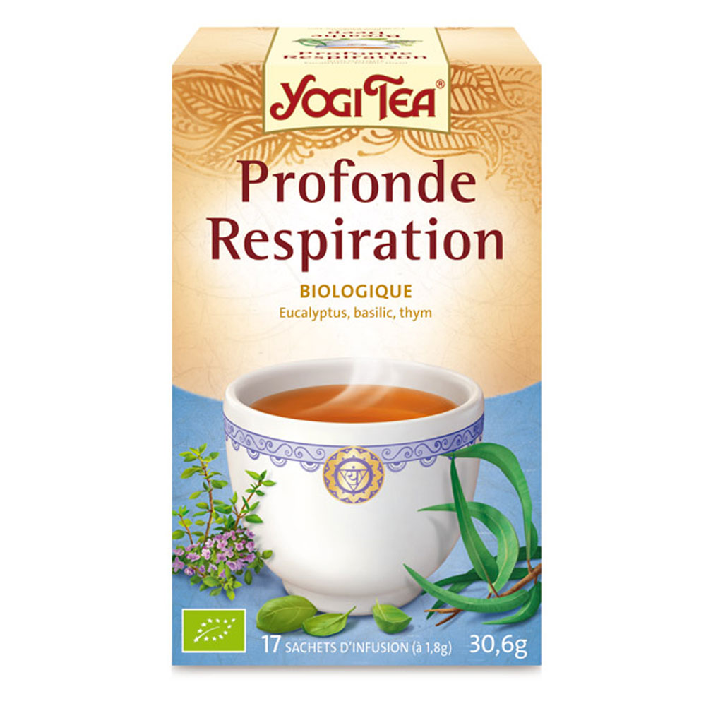 Yogi Tea Respiración Profunda 17 bolsitas