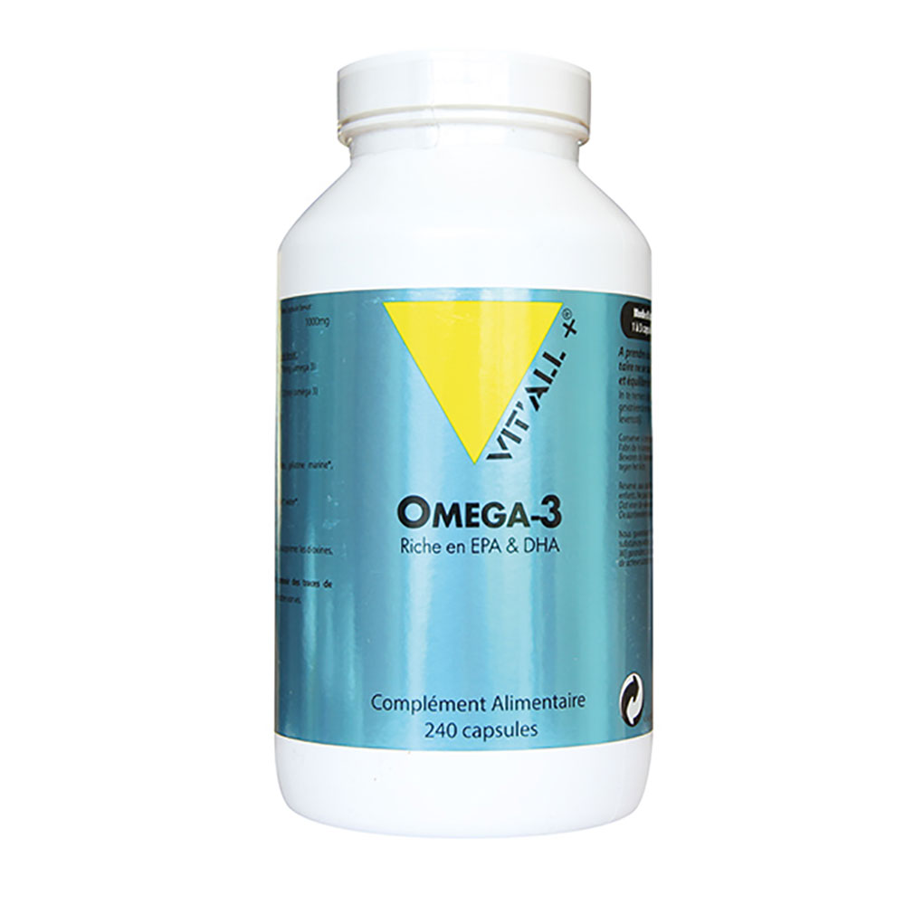 Vit'All+ Omegas 3 1000 mg 240 cápsulas