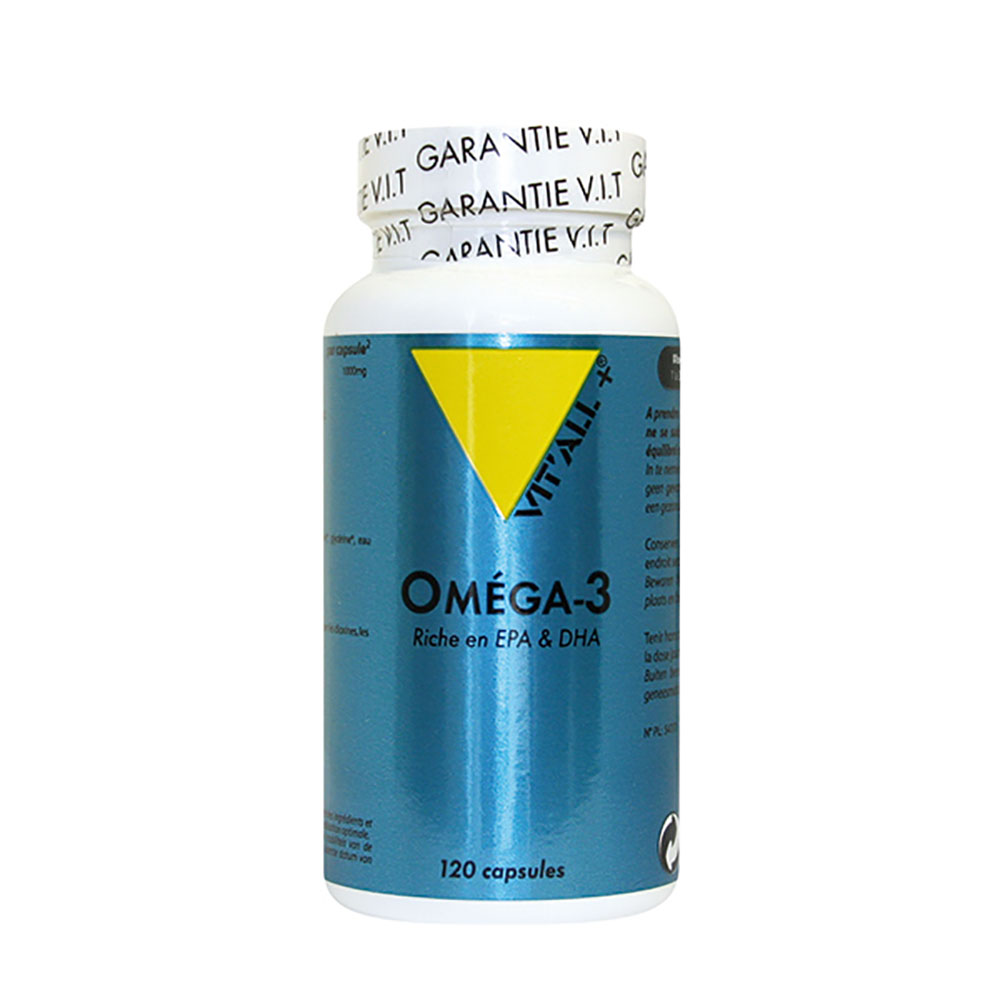 Vit'All+ Omegas 3 1000 mg 120 cápsulas