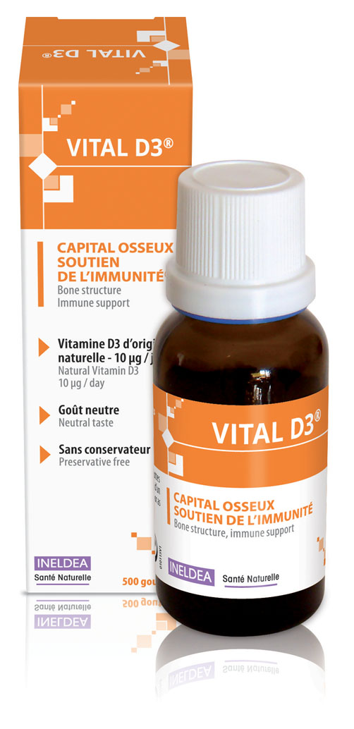 Ineldea Santé Naturelle Vital D3 Capital Oseo Salud Natural 20ml