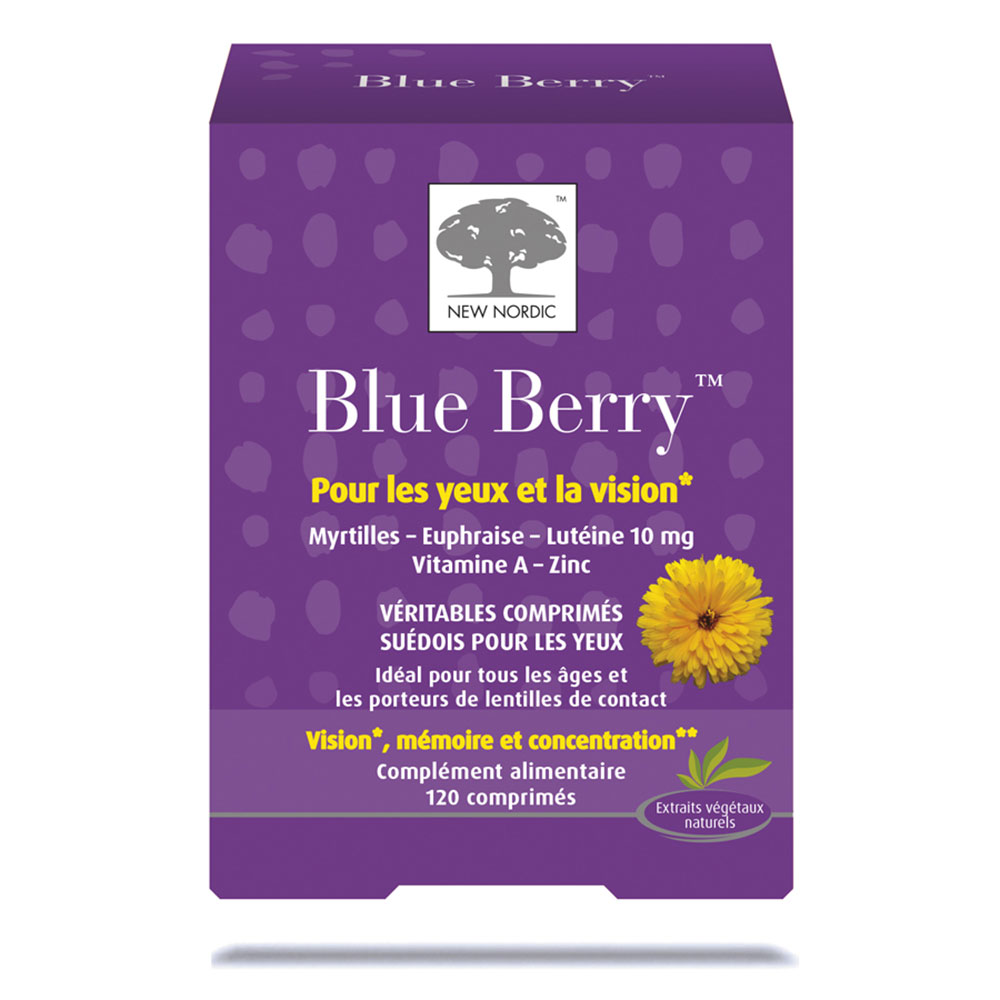 New Nordic Blueberry 120 Comprimidos