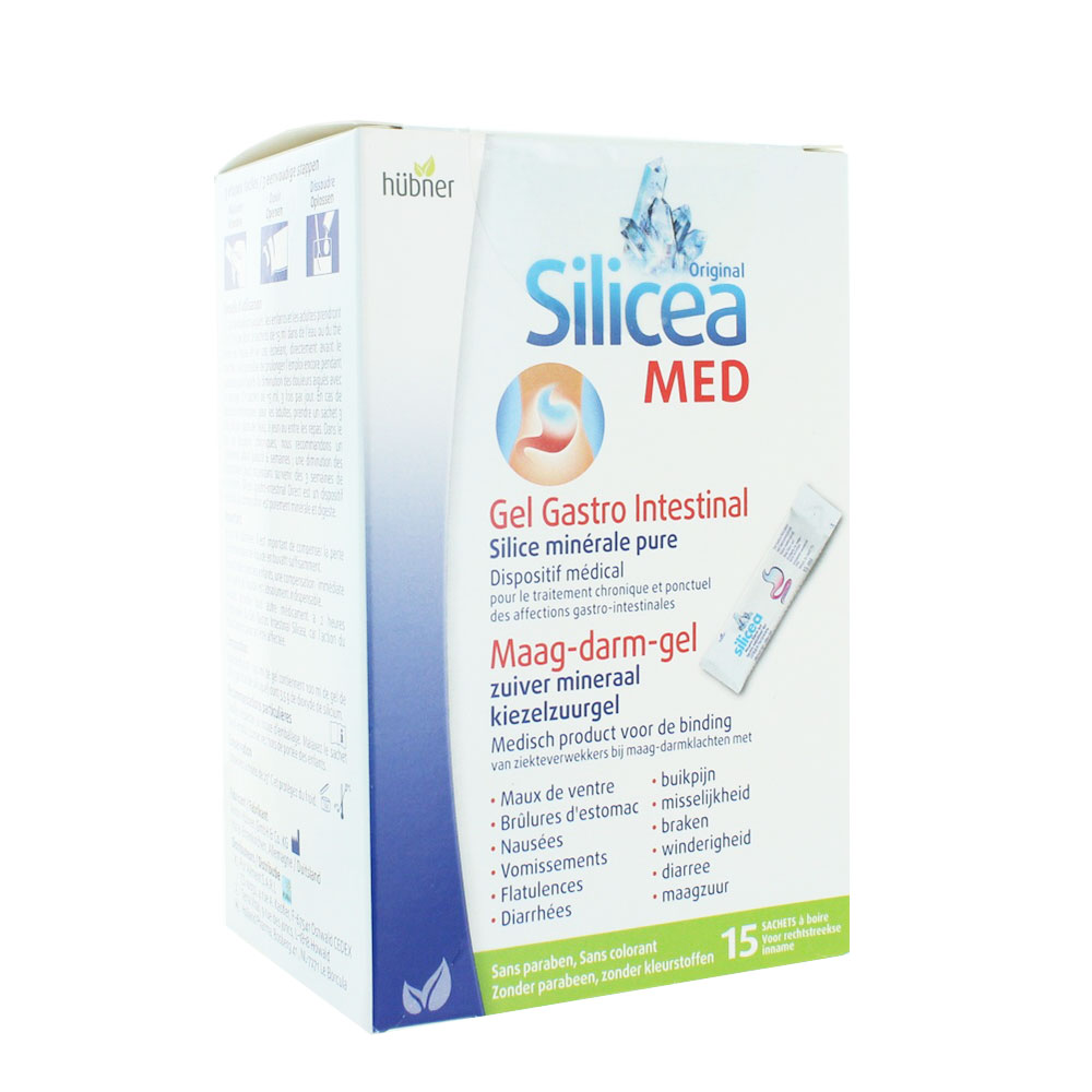 Silicea Gel gastrointestinal 15 bolsitas de bebida