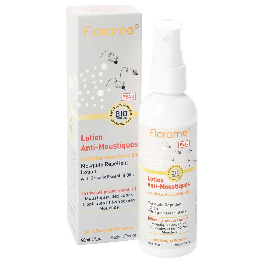 Florame Locion Antimosquitos Con Aceites Esenciales Bio 90ml