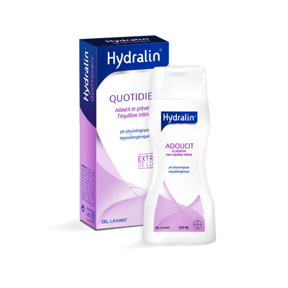 Hydralin Uso Diario Gel íntimo de limpieza Suaviza y conserva 200 ml