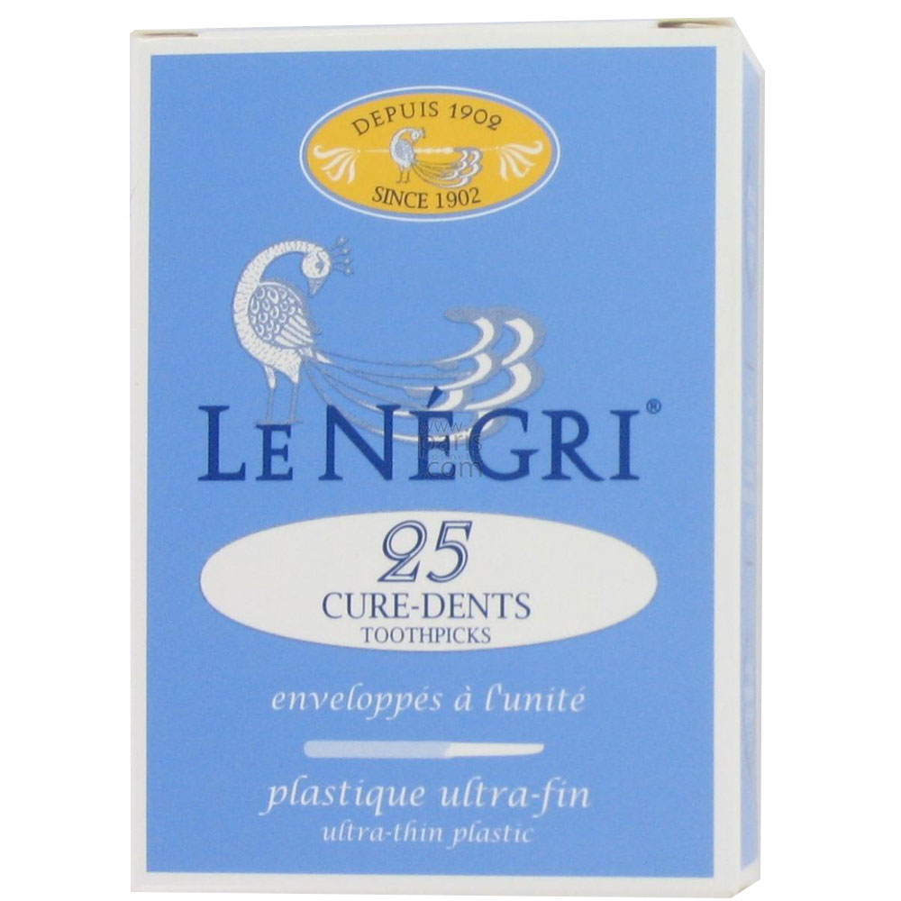 Le Negri Paquetes de palillos de plástico X25