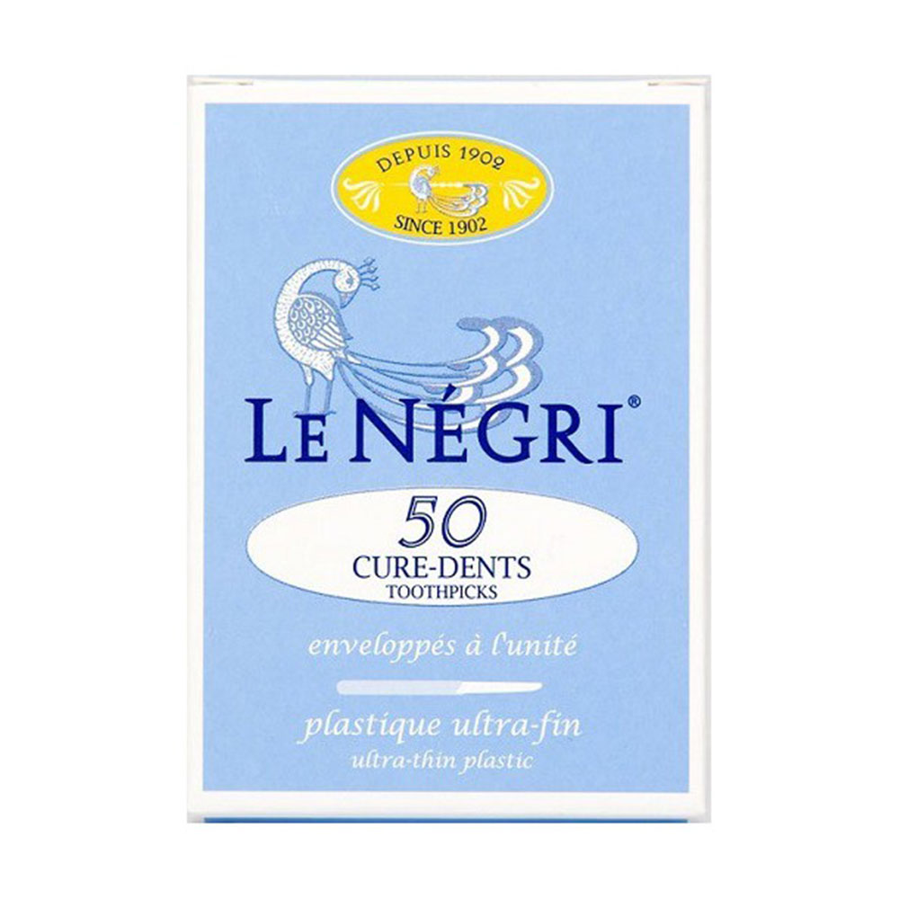 Le Negri Paquete de 50 palillos de plástico
