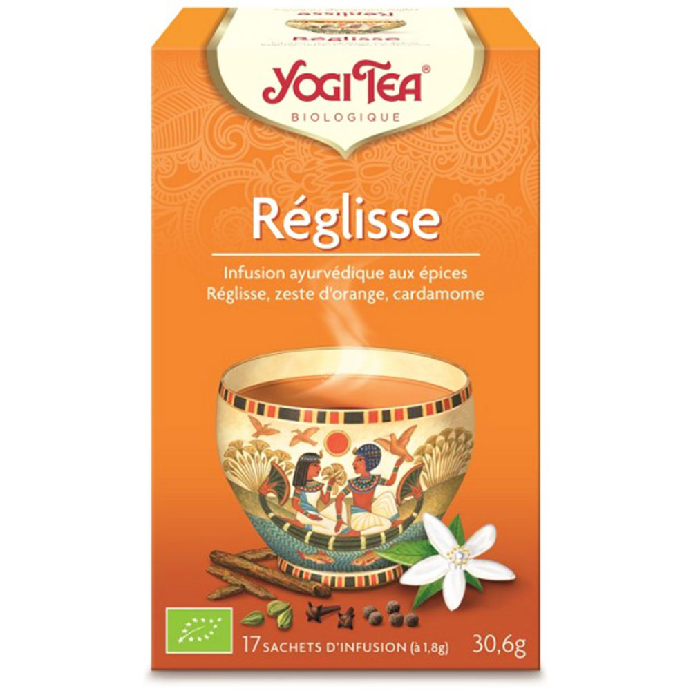 Yogi Tea Infusión Reglisse 17 Bolsitas