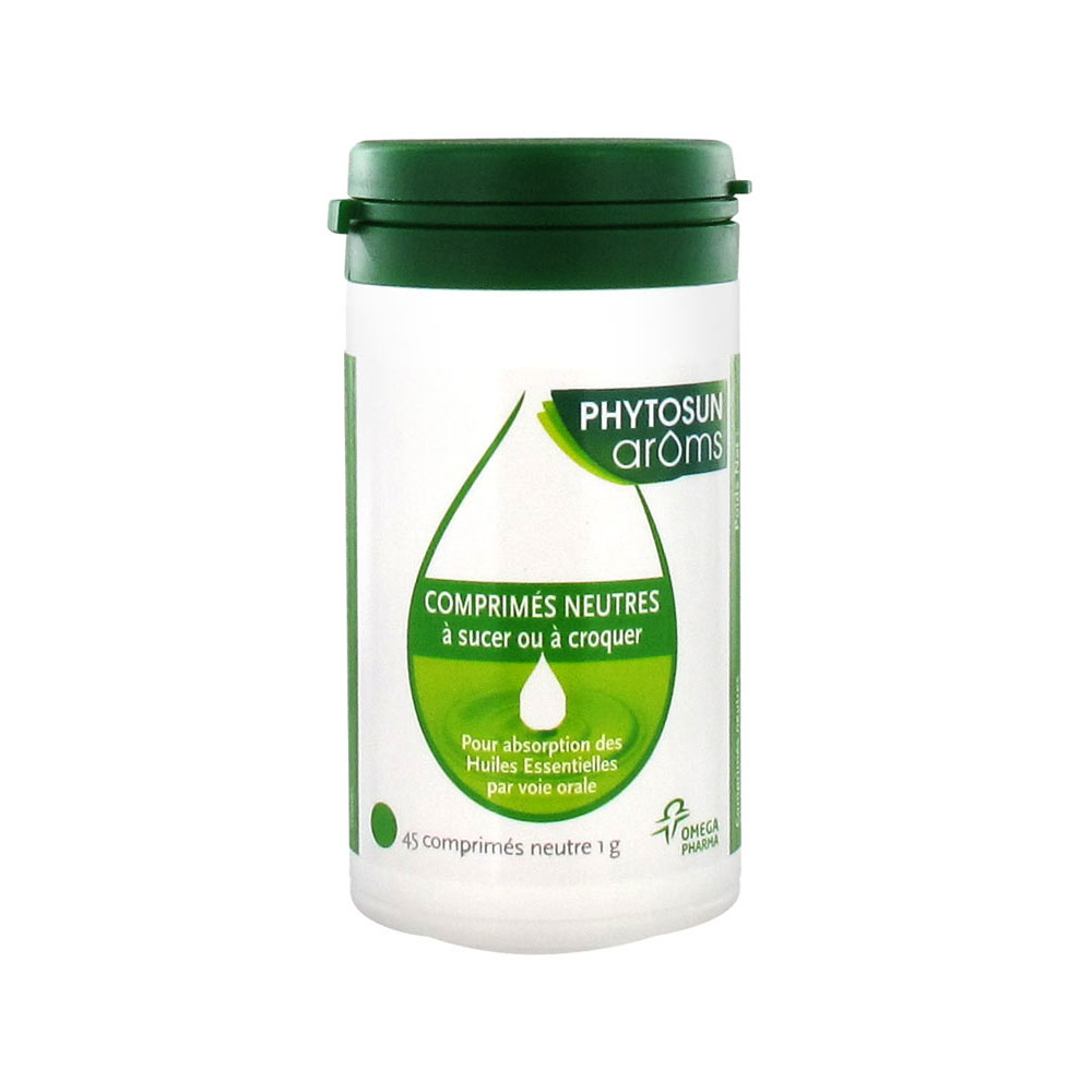 Phytosun Aroms Comprimidos neutros para absorción de aceites 45 unidades