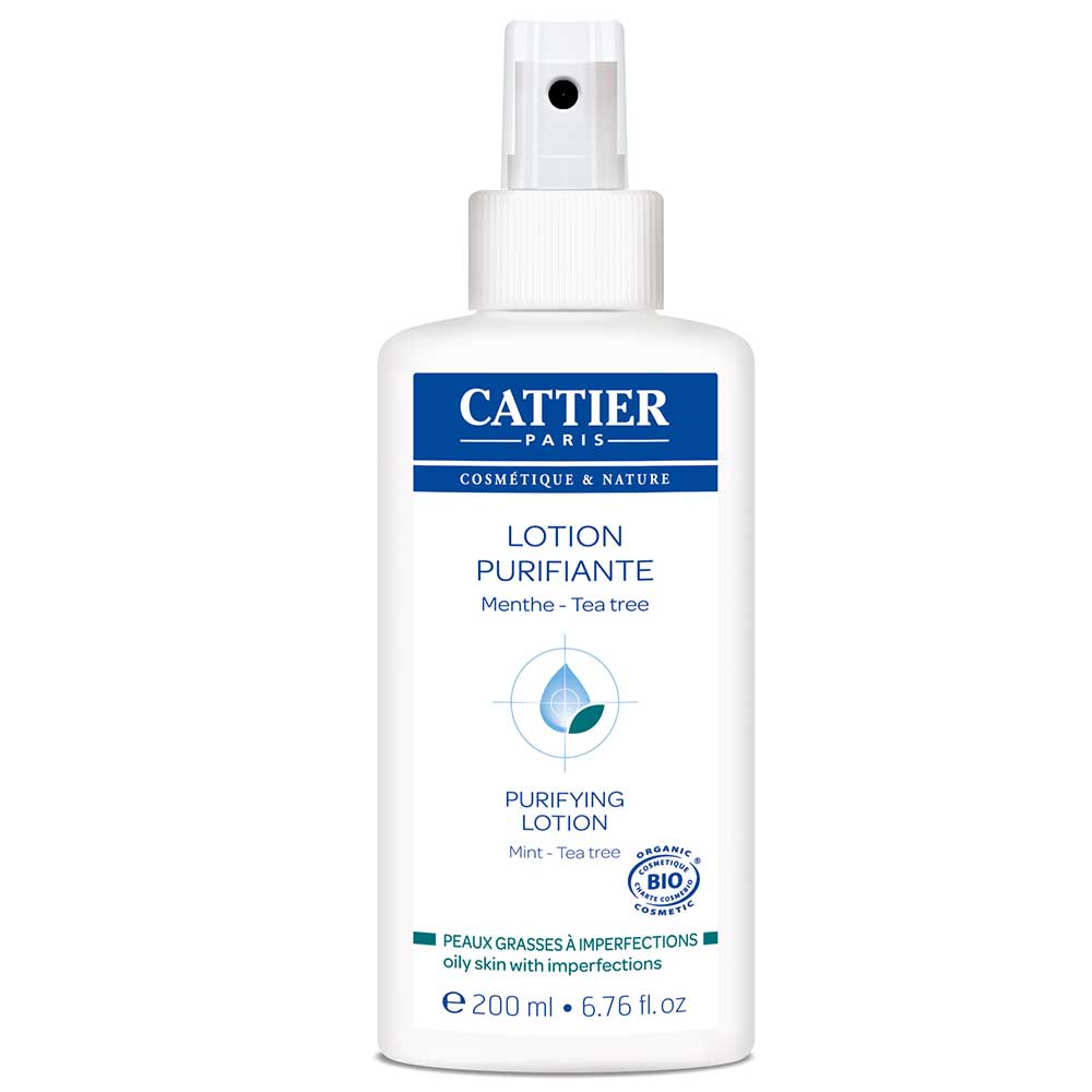 Cattier Locion Purificante Pieles Grasas Con Imperfecciones Bio 200ml