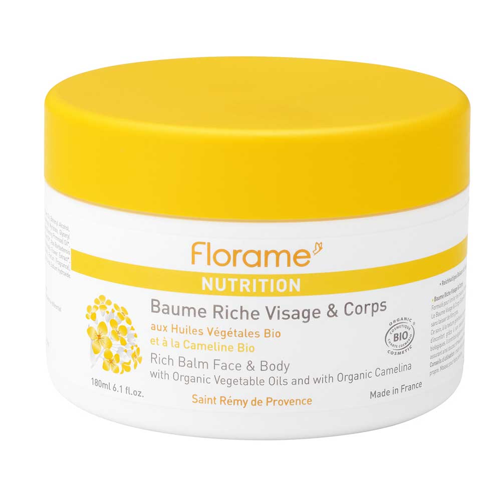 Florame Nutrition Balsamo Enriquecido Rostro Y Cuerpo Bio 180ml