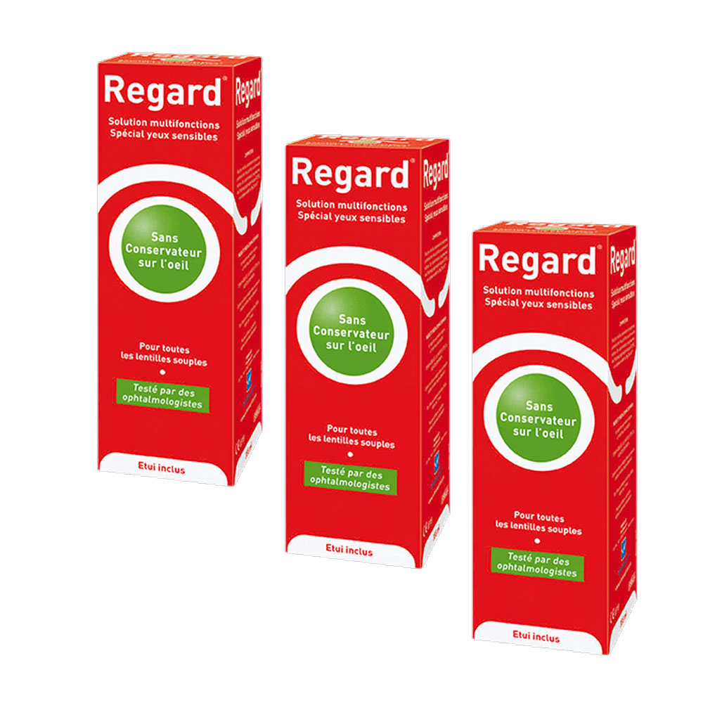 Horus Pharma Soluciones multifuncionales Look + 3 fundas para lentes 3x355ml