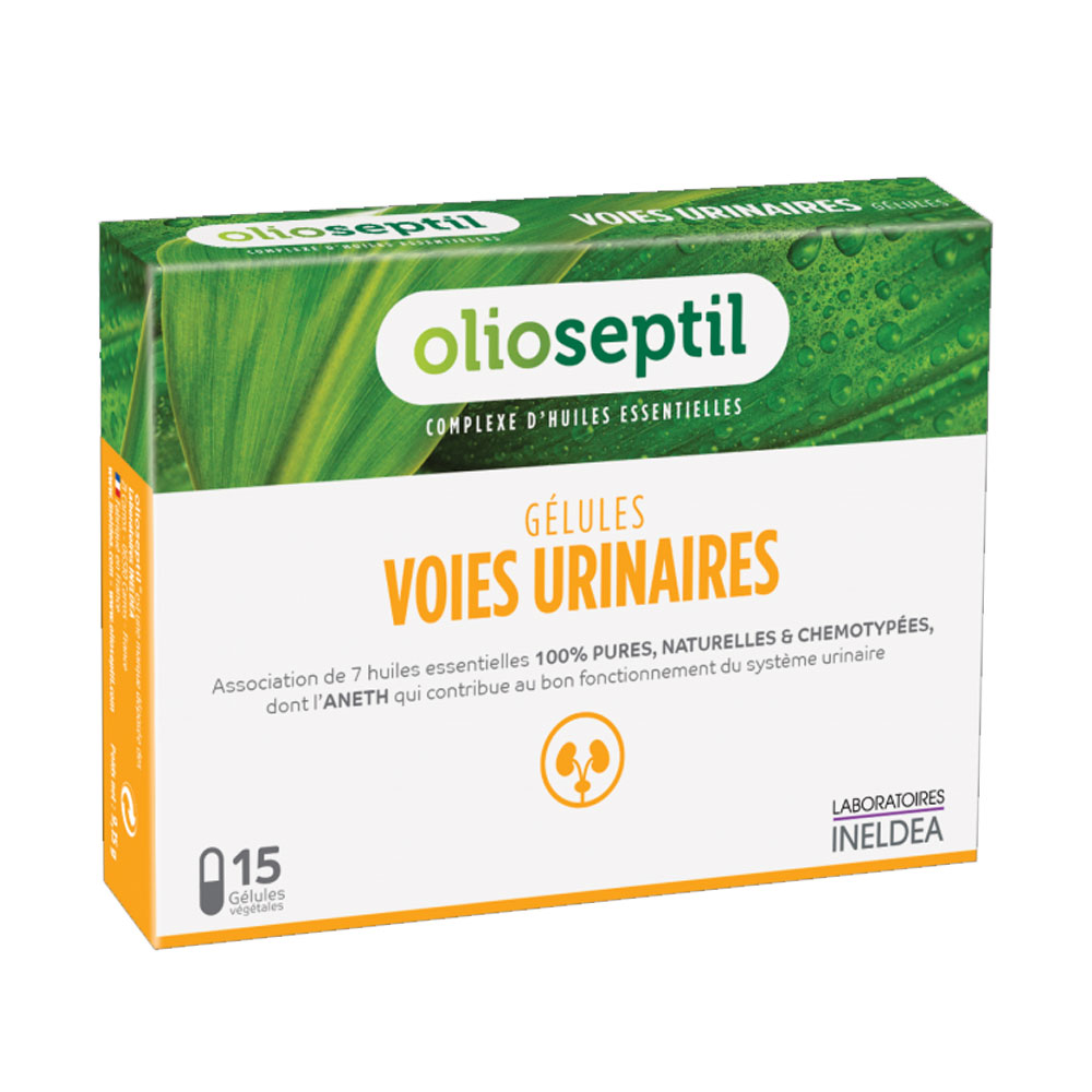 Olioseptil Tracto Urinario 15 Gélulas Vegetales
