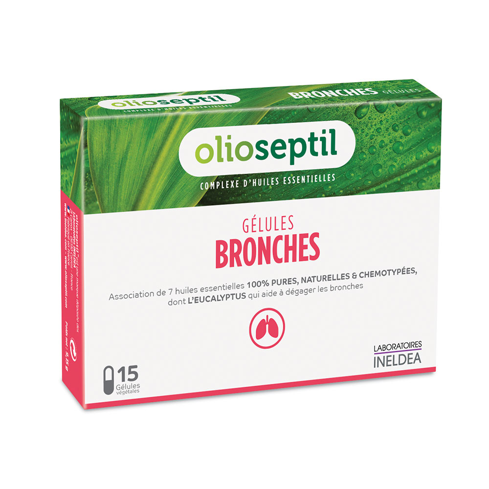 Olioseptil Ineldea Bronquios 15 Capsulas