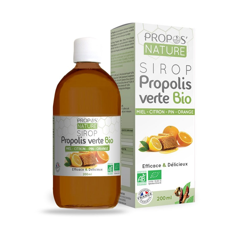 Propos'Nature Jarabe de Propolis Verde Ecológico 200 ml
