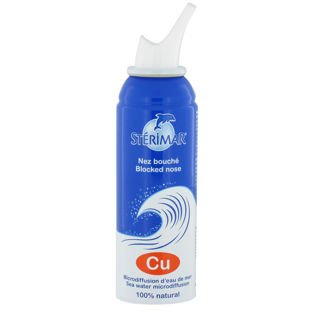 Sterimar Hipertonico Cobre Aerosol Para Nariz Taponada Enfants et adultes 100ml