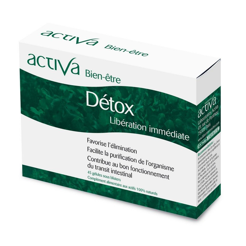 Activa Bienestar Detox Liberation immediate 45 cápsulas