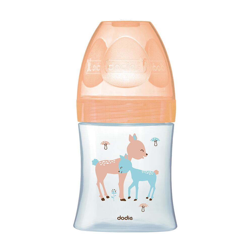 Dodie Biberon Sensacion+ Beige Flujo 1 Lento 0-6 Meses 150ml