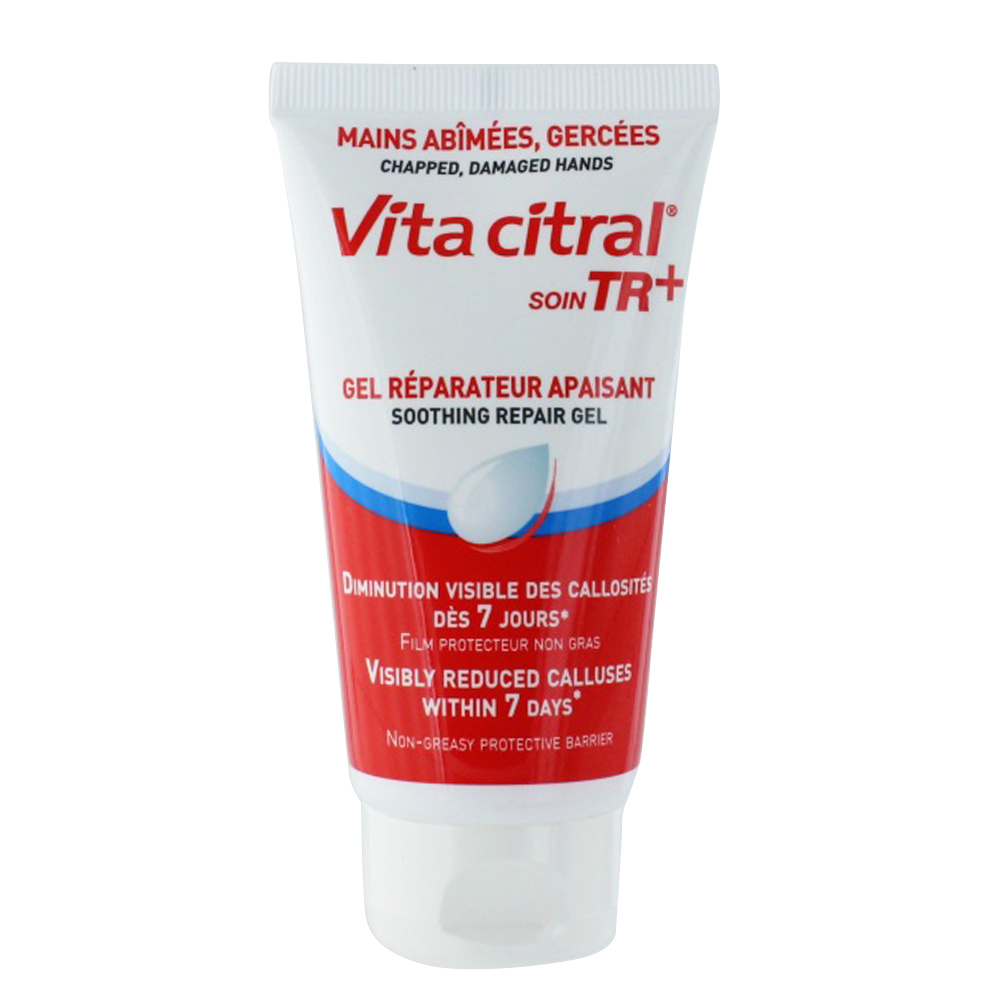 Vita Citral Soin Tr+ Gel Reparador Calmante manos dañadas y agrietadas 75 ml
