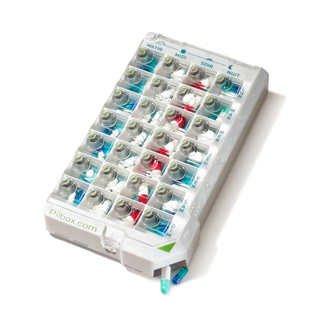 Pilbox Classic Pastillero Semanal Pacientes Dependientes