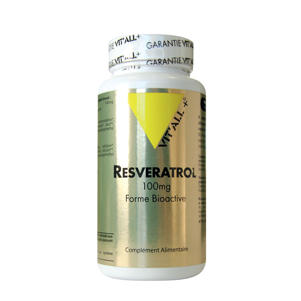 Vit'All+ Resveratrol 100 mg 30 comprimidos