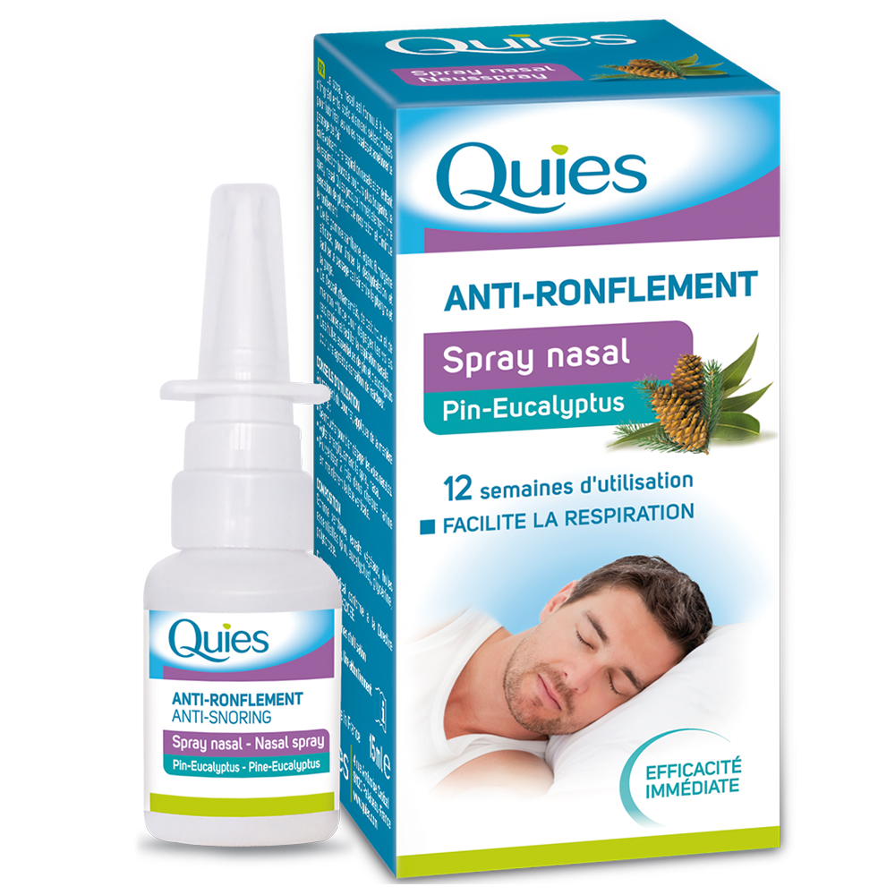 Quies Spray nasal antironquidos pino-eucalipto pino y eucalipto 15 ml
